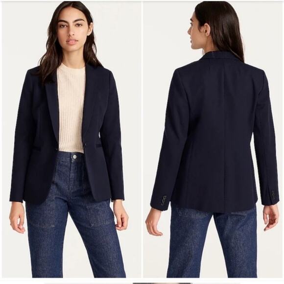 J. Crew Bi Stretch Blazer - Picture 1 of 7